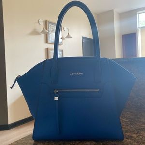 Calvin Klein Blue Tote